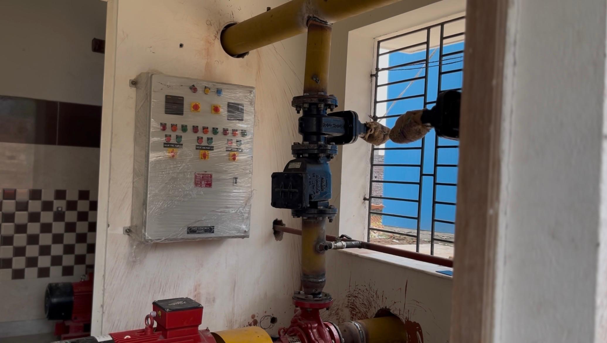 Fire Extinguisher Setup